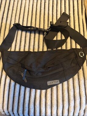 Maxtop Black Waist Pack Sling Bag